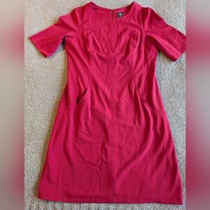 Vince Camuto Berry Red Shift Size 14